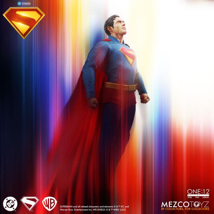 Superman 2025 One:12 Collective 1/12 Scale Figure — Calm Portrait Looking Upward