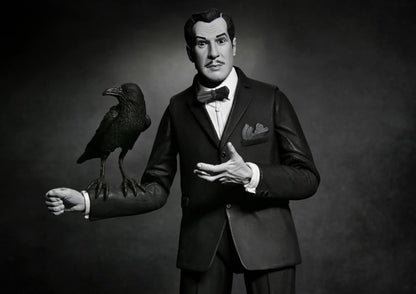 Vincent Price NECA Ultimate 7-Inch Figure — Raven Perched on Alternate Forearm Accessory