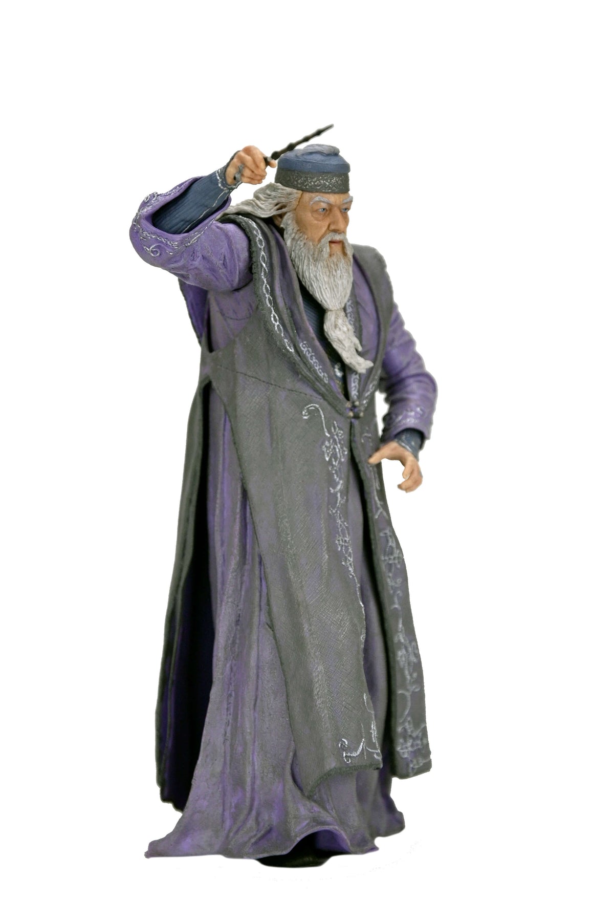 Dumbledore Harry Potter Legacy Collection 7-Inch Figure — White Background Back View Robes Detail