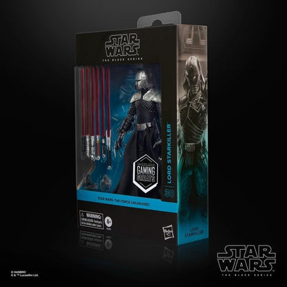 Lord Starkiller Black Series Gaming Greats 6-Inch — Box Side Art Detail