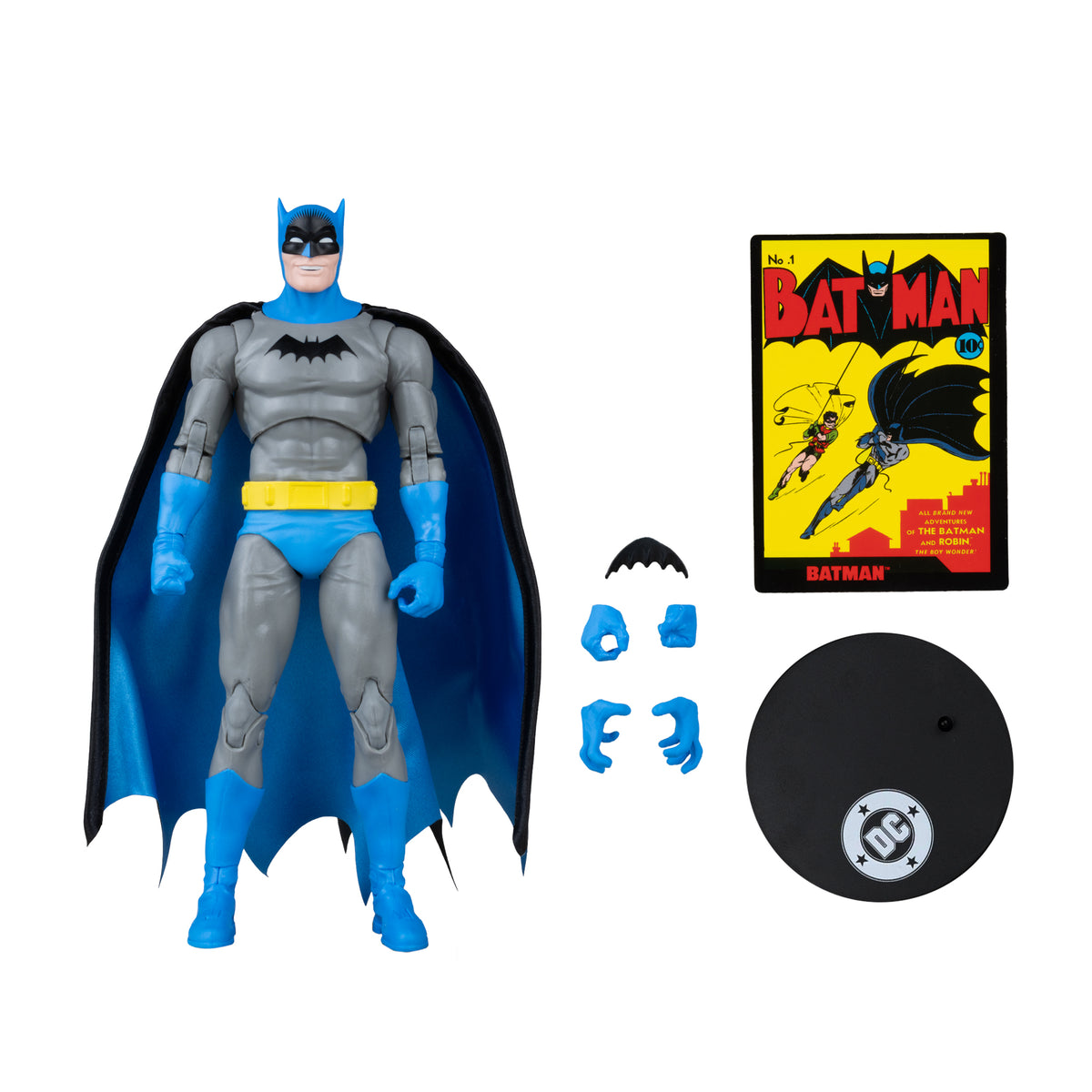 Batman Page Punchers 7-Inch Figure DC — Accessories Included Layout with Art Card and Base
