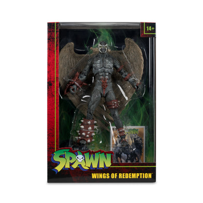 Spawn Wings of Redemption Spawn 7-Inch Action Figure — Bubble Detail Showing Figure in Tray