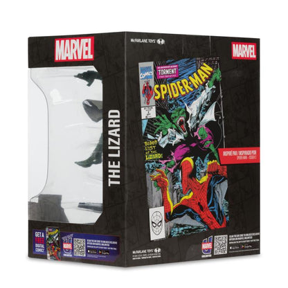 The Lizard McFarlane Marvel 1/10 Scale Figure — Box Back Package Detail