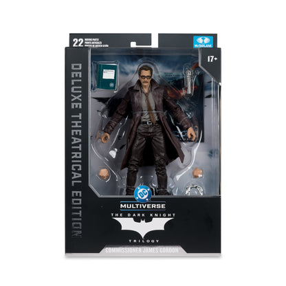 Commissioner Gordon DC Multiverse 7-Inch Deluxe Figure — Package Front View