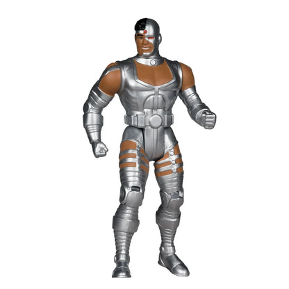 Cyborg Metallic DC Super Powers 4.5-Inch Figure — Front View Out of Box