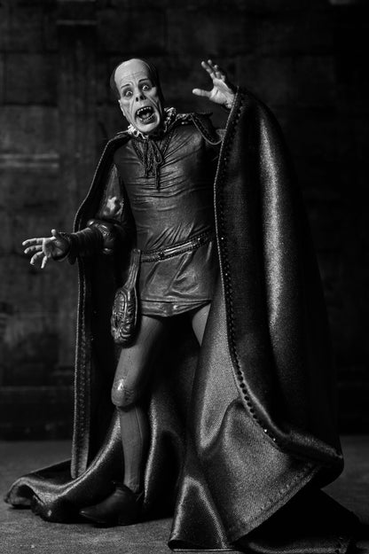 Phantom of the Opera Masque Red Death NECA 7-Inch Figure — Alternate Unmasked Head Reaching Pose Close-Up