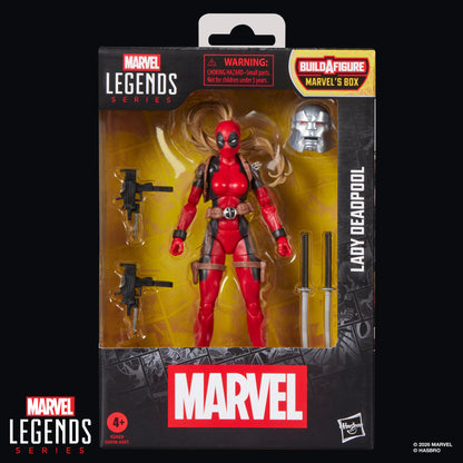 Lady Deadpool Marvel Legends 6-Inch Figure — Box Art Front Package View