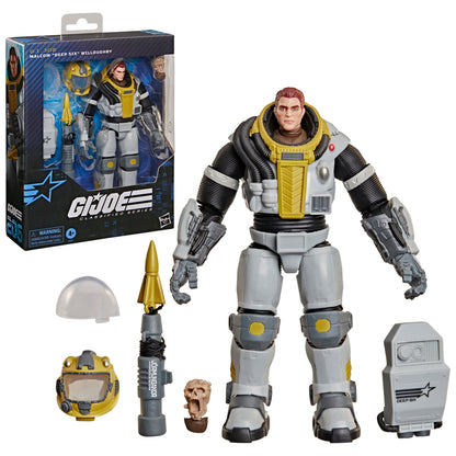 Deep Six G.I. Joe Classified Series 6-Inch Figure — Package Detail with Box and Figure Laid Out