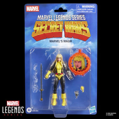 Magik Marvel Legends Secret Wars 6-Inch Figure — Box Art Close-Up Card Front