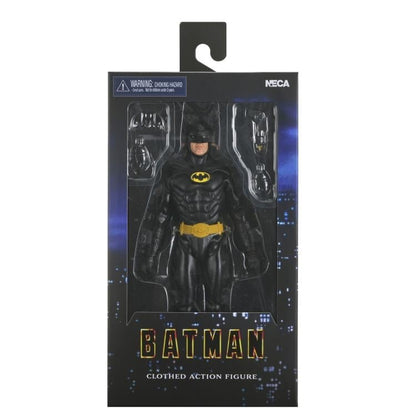 Batman 1989 NECA 8-Inch Clothed Figure — Package Detail Window Box Front