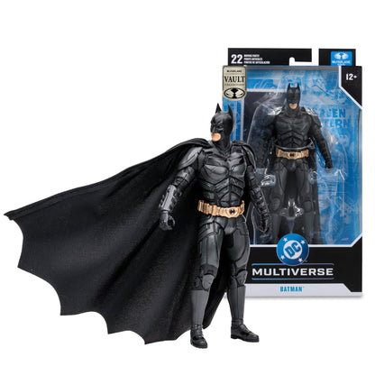 Batman Dark Knight DC Multiverse 7-Inch Figure — Package Detail Figure Beside Box