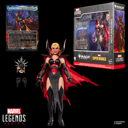 Malice Sue Storm Marvel Legends 6-Inch Figure — Full Contents Display with Packaging