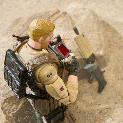 Duke G.I. Joe Classified Series 6-Inch Figure — Back View Showing Backpack and Accessories Detail