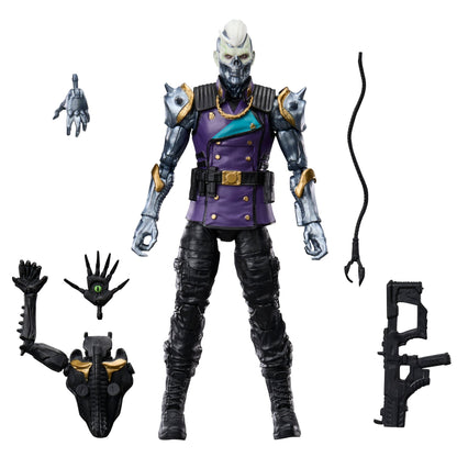 Axel Synapse Soma GI Joe Classified Series 6-Inch Figure — Accessories Included Flat Lay on White Background