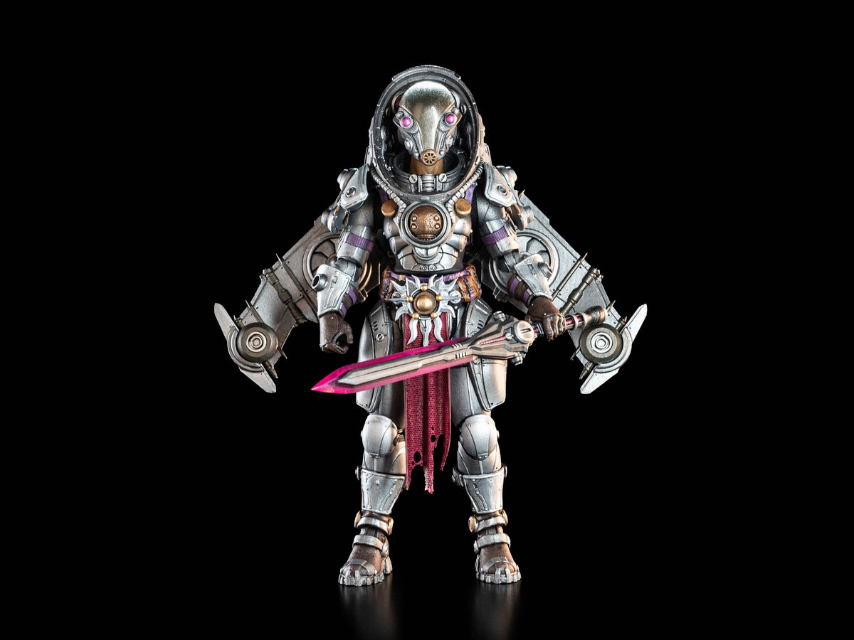 Arch General Honora Cosmic Legions 6-Inch Figure — Front View with Masked Helmet Head and Normal Sword