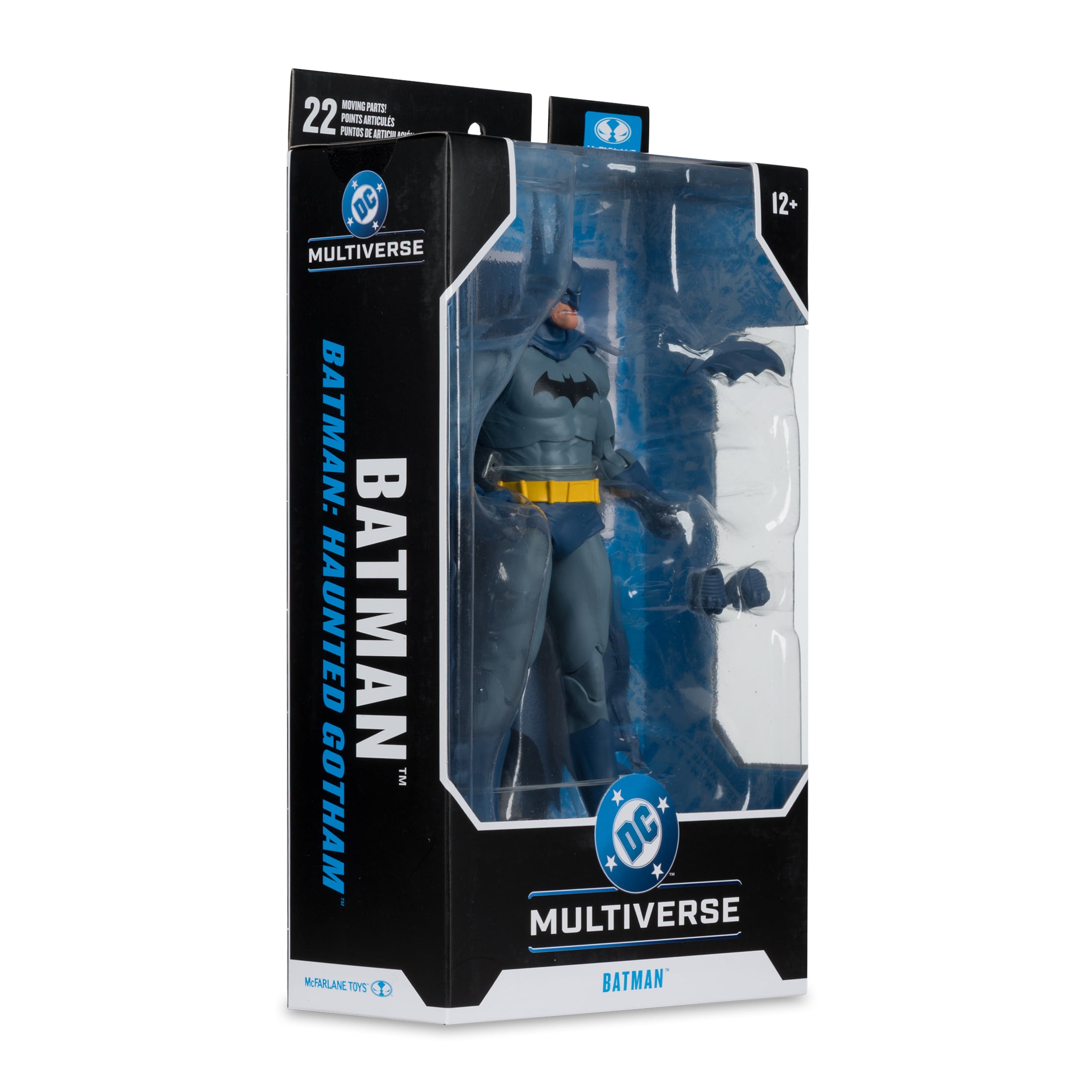 Batman Haunted Gotham DC Multiverse 7-Inch Figure — Package Side View with Haunted Gotham Branding