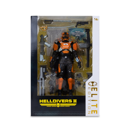 CE-35 Trench Engineer McFarlane Elite Edition 7-Inch Figure — Package Front with Figure Visible Through Window