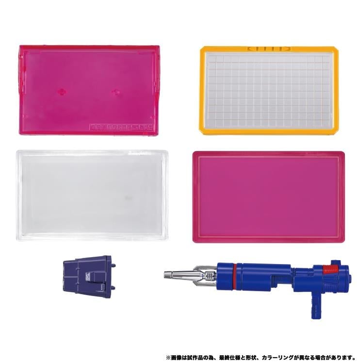 Soundwave MPG-19 Masterpiece G — Accessories Included Display Sheets Vibration Blaster Sensor