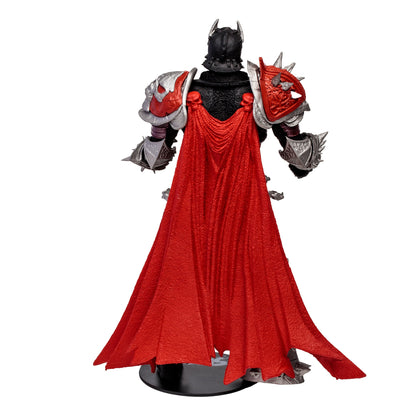 Medieval Spawn McFarlane Vault Collection 7-Inch Action Figure — Back View Displaying Full Red Cape