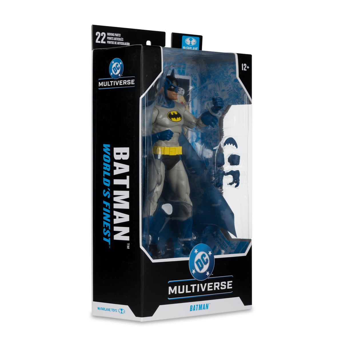 Batman World's Finest DC Multiverse 7-Inch Figure — Package Side View
