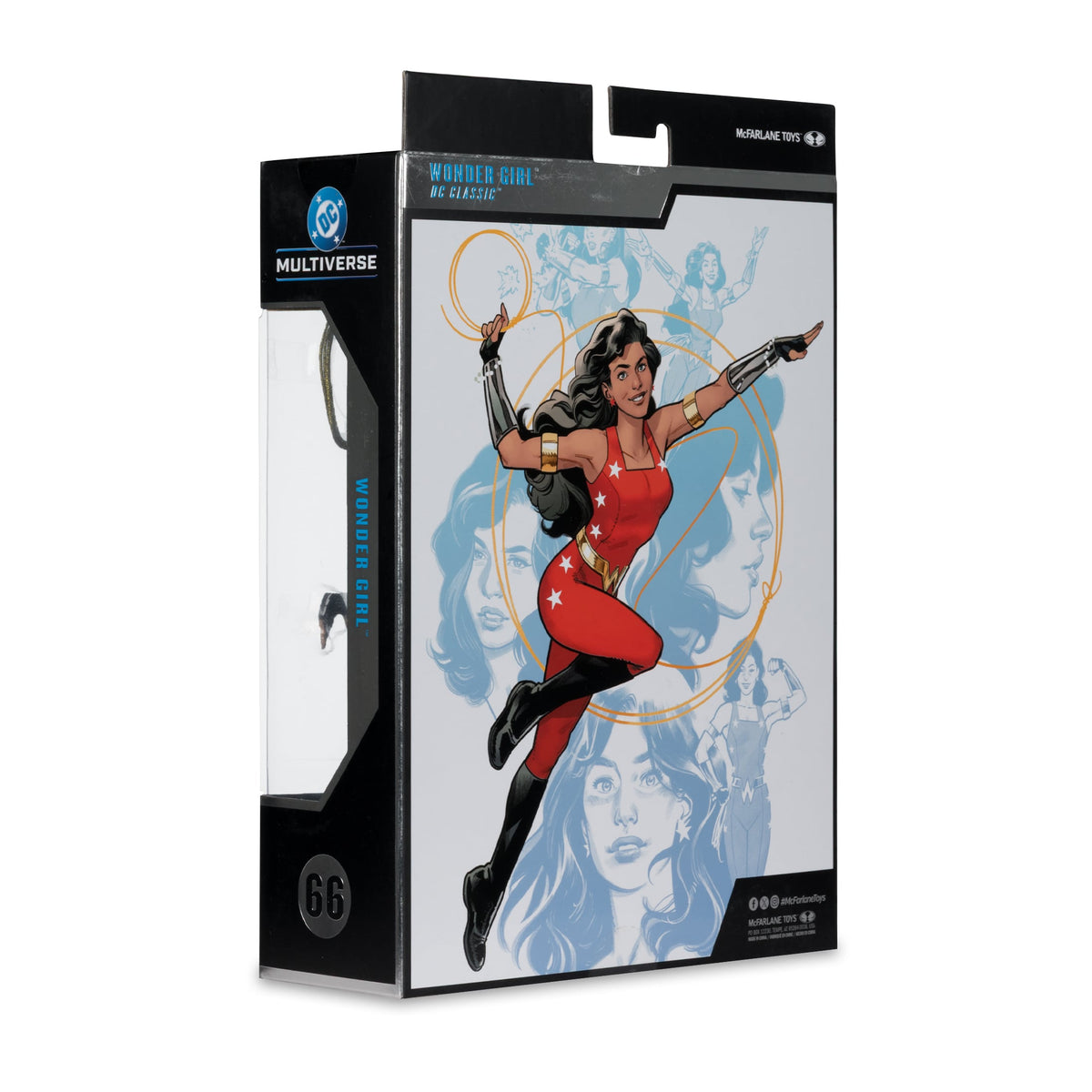Wonder Girl DC Multiverse Collector Edition — Box Back with Character Art