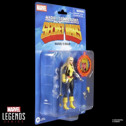 Magik Marvel Legends Secret Wars 6-Inch Figure — Package Side View
