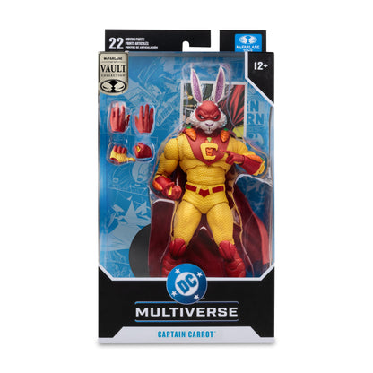 Captain Carrot DC Multiverse 7-Inch Figure — Package Front Box Art
