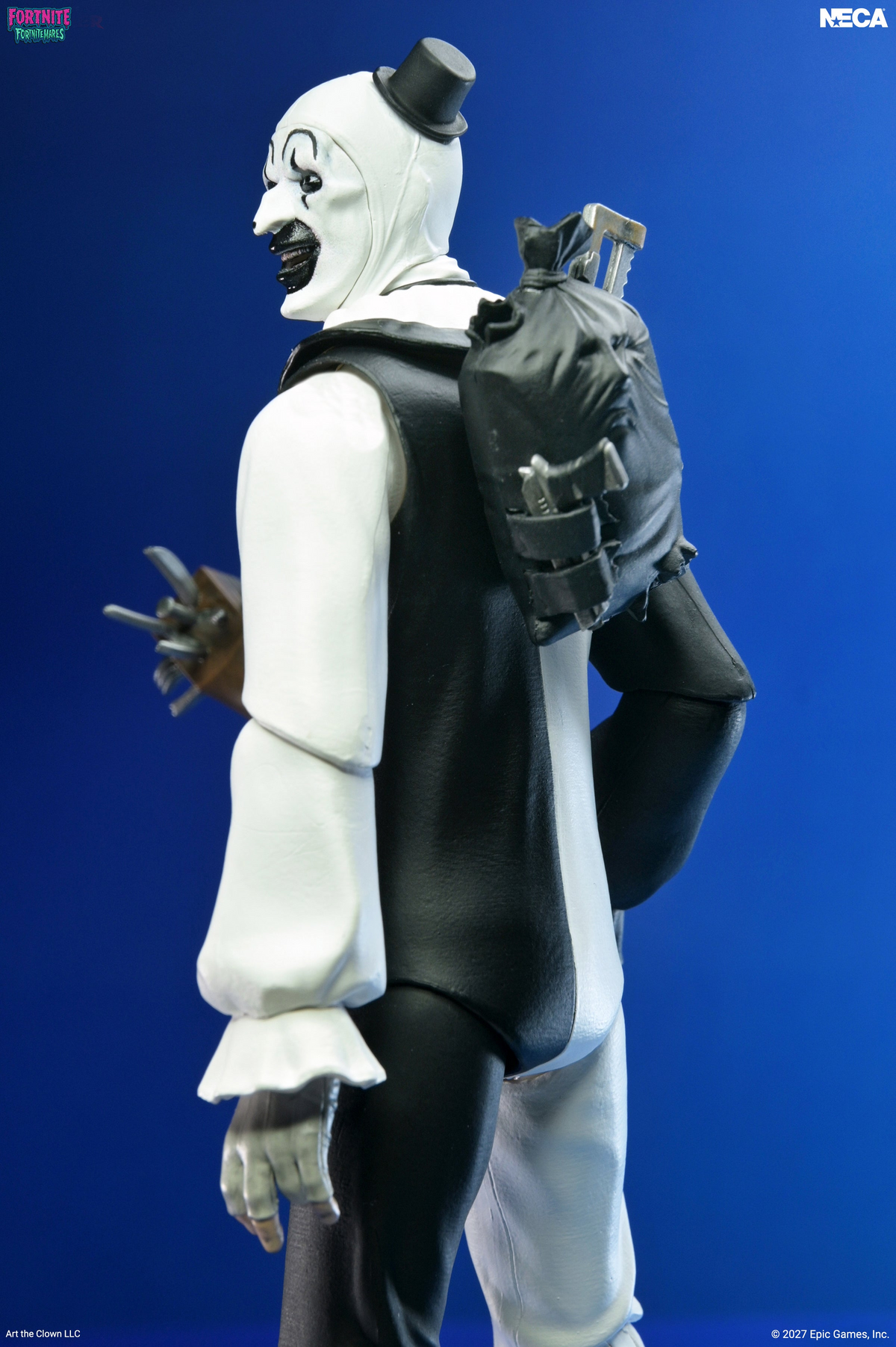 Fortnite x Terrifier Fortnitemares Art the Clown Action Figure