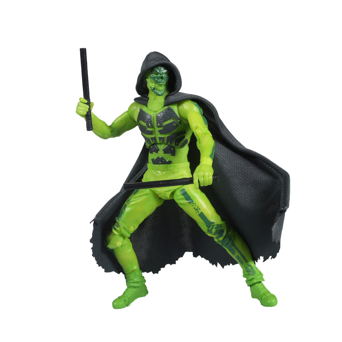 Geiger Ghost Machine McFarlane Elite Edition 7-Inch — Articulation Pose with Staff Weapon and Fabric Cape