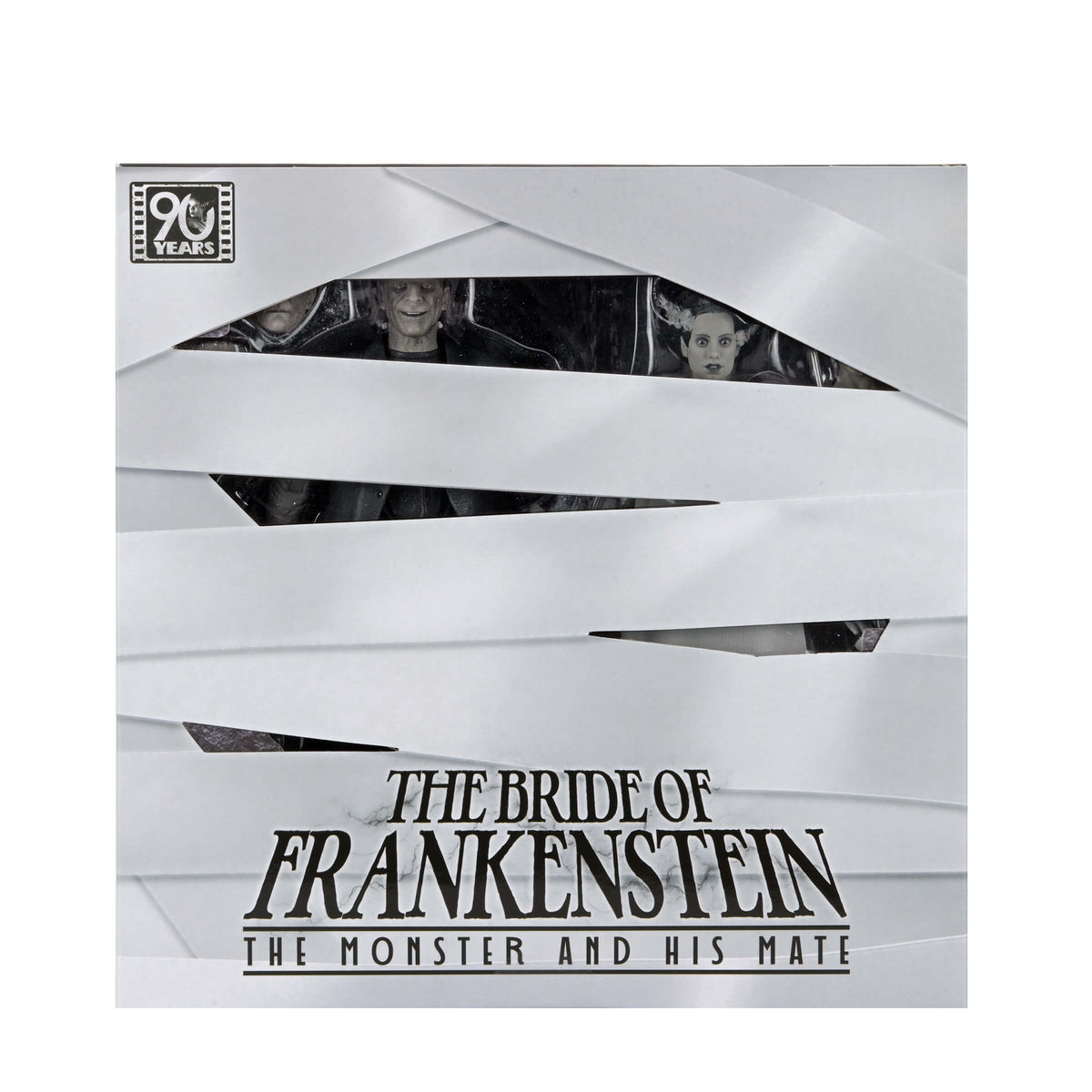 Bride of Frankenstein 90th Anniversary Two-Pack — Box Front Window Packaging