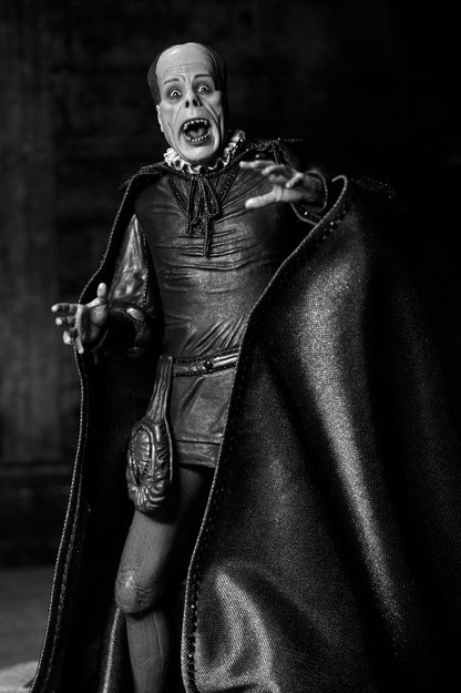 Phantom of the Opera Masque Red Death NECA 7-Inch Figure — Alternate Unmasked Head Crouching Pose Detail
