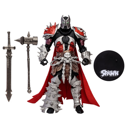 Medieval Spawn McFarlane Vault Collection 7-Inch Action Figure — Accessories Included with Sword, Hammer, and Spawn Display Base
