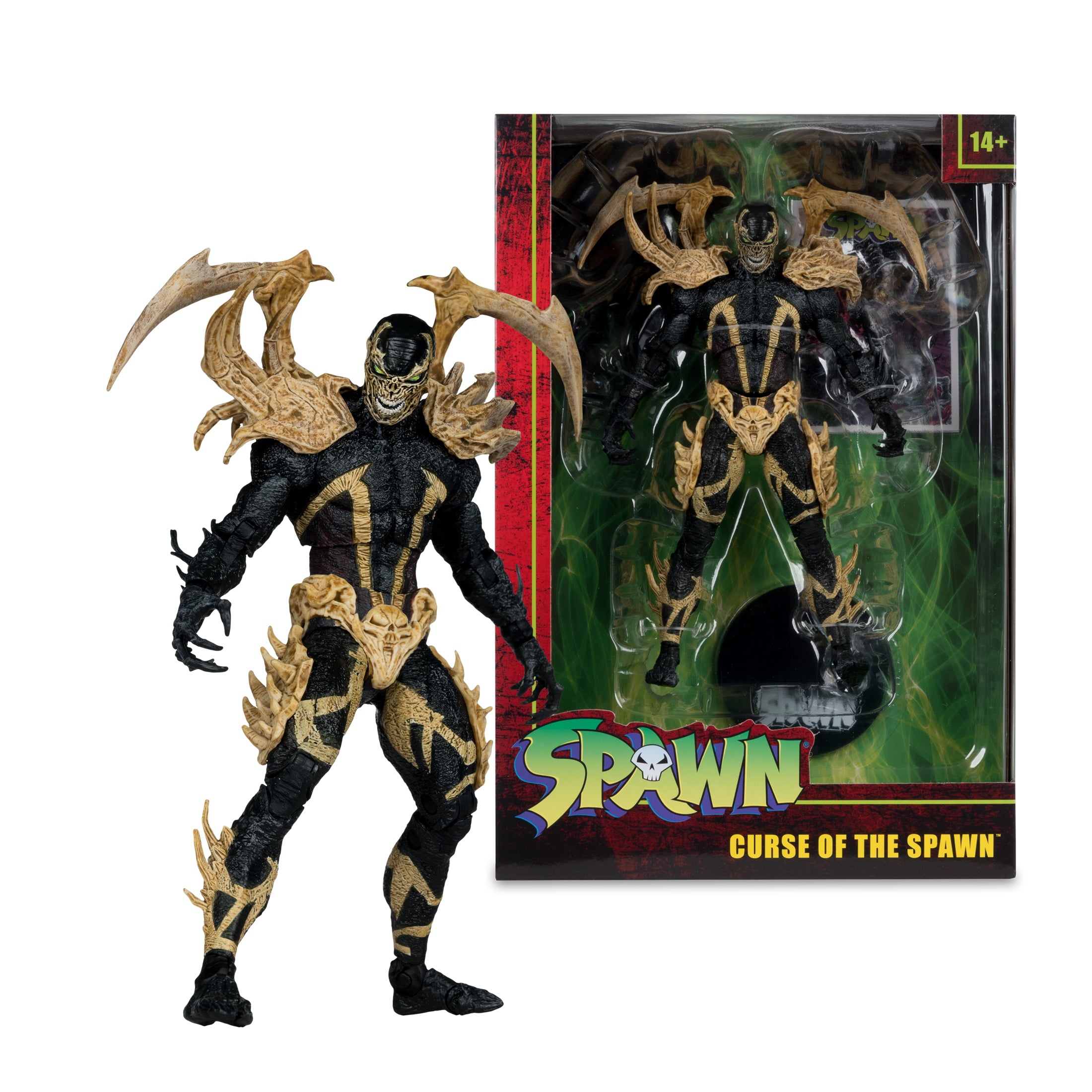 Curse of the Spawn Spawn 7-Inch Action Figure — Out of Box Beside Retail Packaging