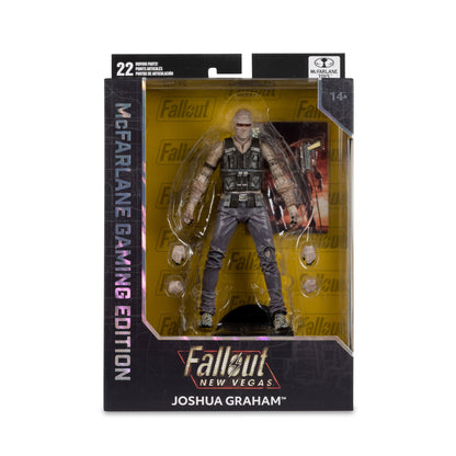 Joshua Graham Fallout New Vegas McFarlane Gaming Edition 7-Inch Figure — Package Front View Sealed in Box