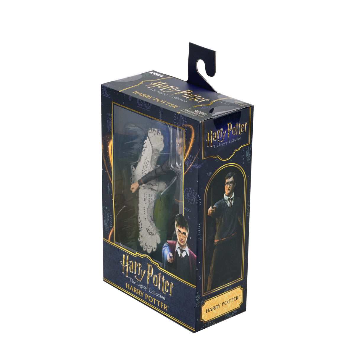 Harry Potter Legacy Collection 7-Inch Figure — Package Side View Hedwig Visible