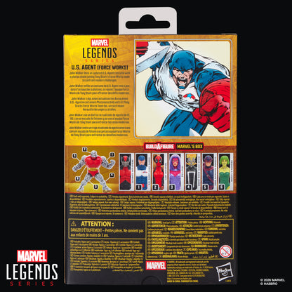 Marvel Legends U.S. Agent (Force Works) Action Figure (Marvel's Box BAF)