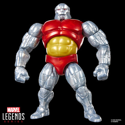 Marvel's Box Build-A-Figure Marvel Legends — Front View Fully Assembled in Classic Alpha Flight Colors