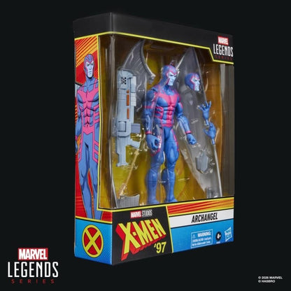 Archangel X-Men '97 Marvel Legends 6-Inch Figure — Box Side View Package Detail