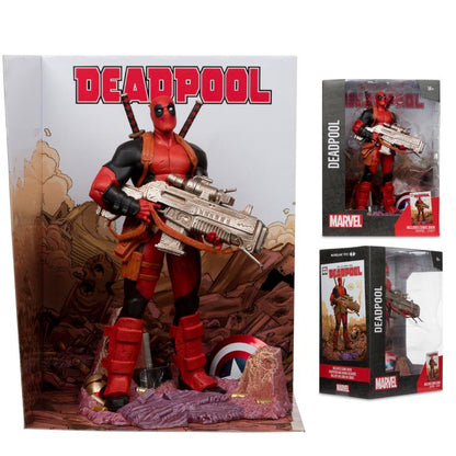 Deadpool McFarlane 1/6 Scale Figure — Figure with Retail Box and Package Variants