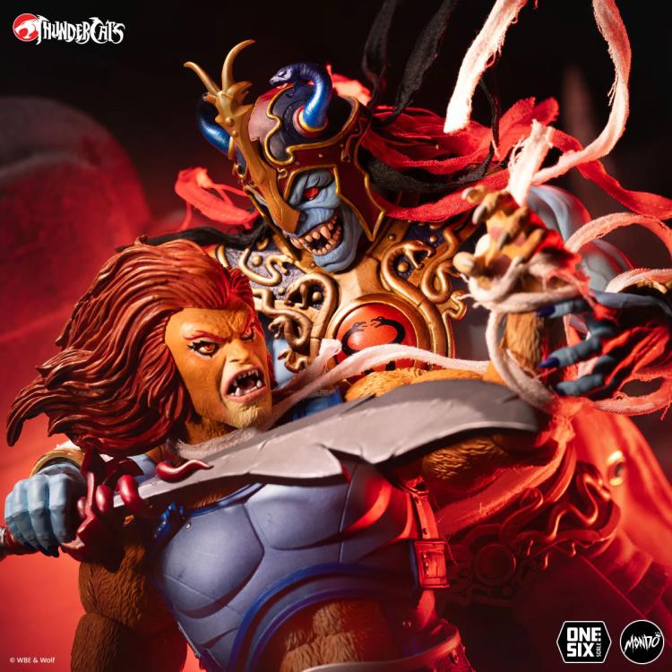 Mumm-Ra ThunderCats Mondo 1/6 Scale Figure — Figure vs Lion-O Scale Comparison Diorama