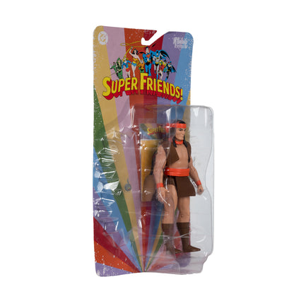 Apache Chief DC Super Friends 6-Inch Action Figure — Side View in Retro Blister Packaging