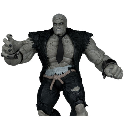 Solomon Grundy JSA DC Multiverse 7-Inch — Front View in Aggressive Articulation Pose