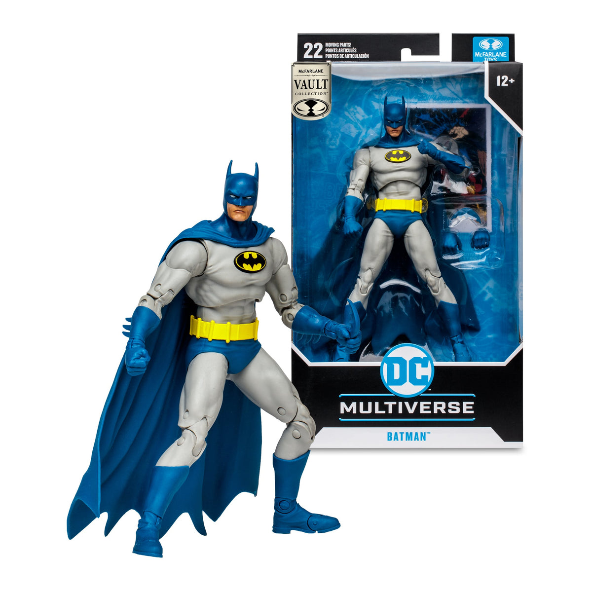 Batman Knightfall DC Multiverse 7-Inch Figure — Figure Beside Retail Package