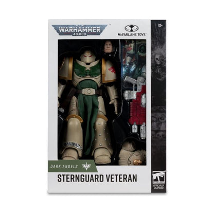 Dark Angels Sternguard Veteran Warhammer 40K 7-Inch Figure — Package Front View