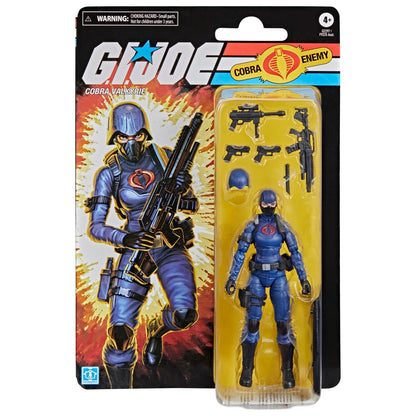 Cobra Valkyrie G.I. Joe Classified Retro 6-Inch Figure — Retro Card Front Package Detail