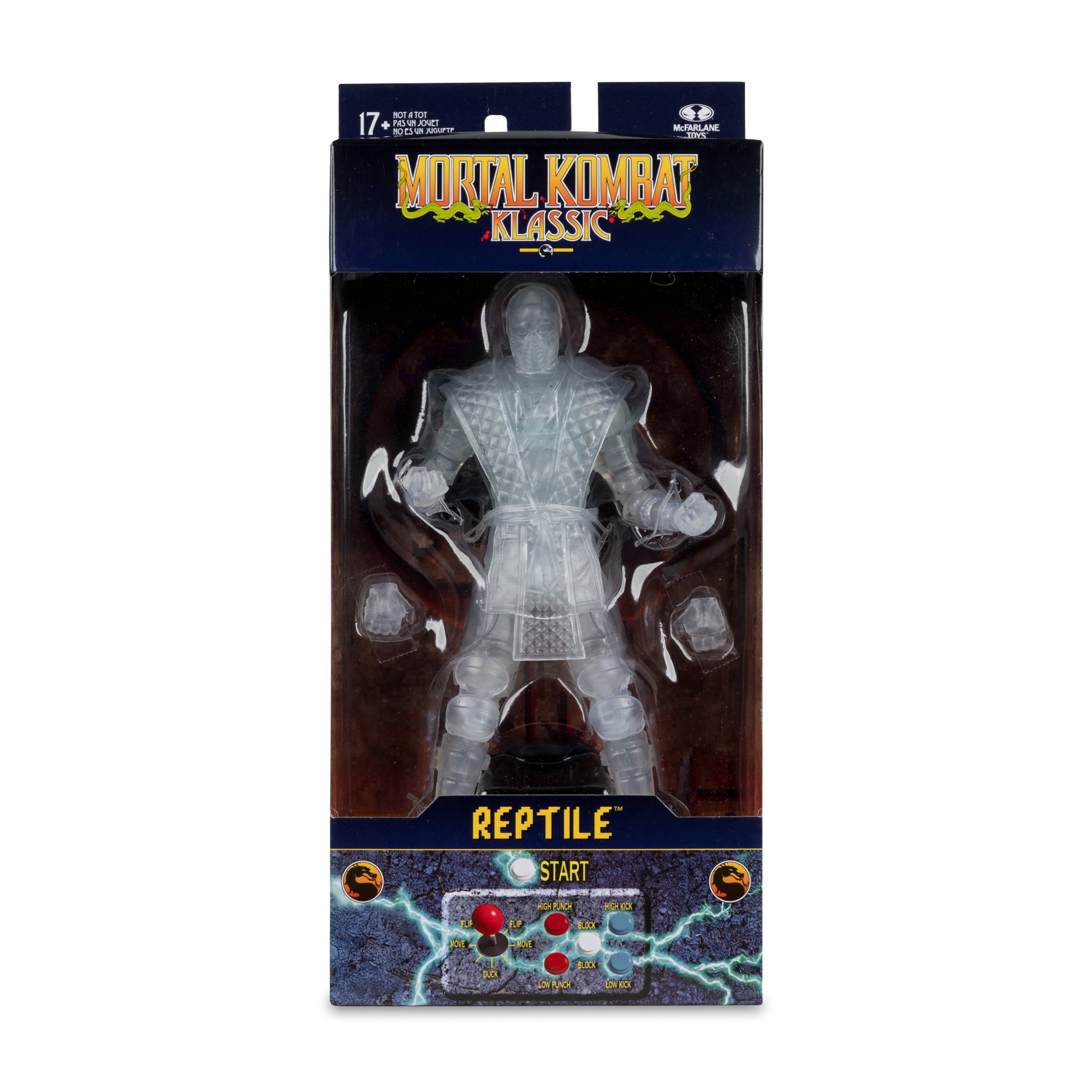 Reptile (Invisible) Mortal Kombat Klassic 7-Inch Action Figure — Front View