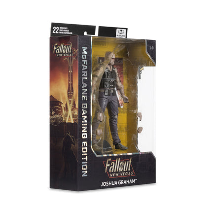 Joshua Graham Fallout New Vegas McFarlane Gaming Edition 7-Inch Figure — Package Side View Showing Box Art