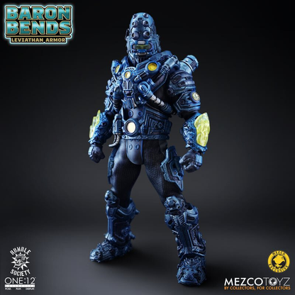 Baron Bends (Leviathan Armor) Rumble Society One:12 Collective 6-Inch — Front View in Full Leviathan Armor