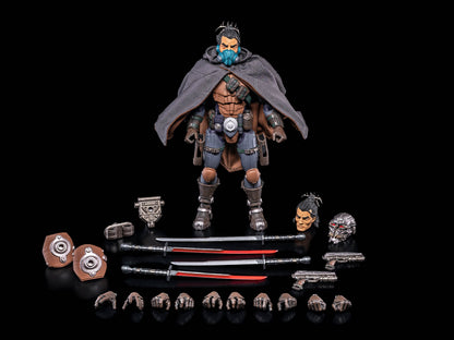Kyojii Rune Cosmic Legions 6-Inch Figure — Accessories Included Display with All Heads, Hands, Blades and Pistols