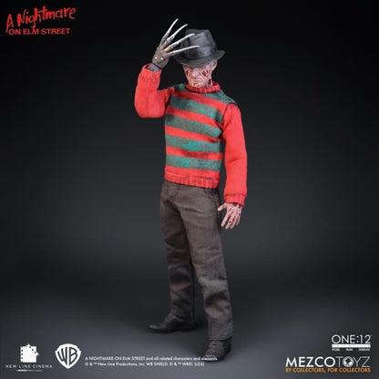 Freddy Krueger One:12 Collective 6-Inch Figure — Out of Box Tipping Fedora Pose